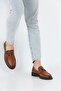 Men's Classic Genuine Leather College Orthopedic Buckle Shoes - 2