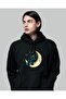 Guitarist Astronaut Black Hooded Sweatshirt - 2