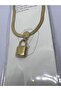 Italian Chain Locked Necklace - 2