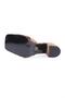 Woman's twist buckle slipper coffee velvet 758132715 - 5