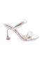 Women's Double Throw Heeled Slippers Gold Scuba 914833210