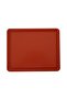 Polyethylene Red Corrugated Bread Cutting Board