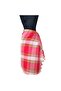 Classic Bathroom Pestemal Set (Set of 2, Red+blue)