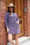 Authentic Cotton Knitwear Double Pocket Hooded 3 Wooden Buttoned Washed Cardigan - 2
