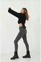 Monster Flu Fade-Free Smoked Skinny Jeans, Comfortable Denim Pants Show Thin - 4