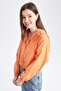 Water Repellent Hooded Seasonal Crop Raincoat - 8