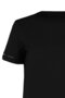 Siyah %100 Pamuk İşleme Detaylı Basic Bisiklet Yaka Örme T-Shirt TWOSS23TS00012 - 7