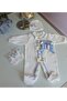 Baby Boy Rompers Set with Teddy Bear - 2
