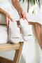 Cream Plush Women's House Slippers