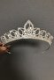 Silver Color Zeon Bridal Henna Crown – Crown, Crystal Stone, Stylish Model, Bridal Crown, Hair Accessory – Crown - 4