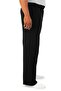 Pipe Wide Leg Men's Black Double Sweatpants ((Se)) - 2