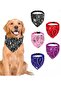 Pet Dog Collar Collar Bib Scarf No 430 Black Large Size