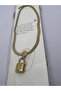 Italian Chain Locked Necklace