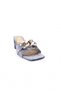 Women's Twist Buckle Slippers Gray Velvet 758132715 - 2