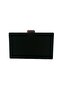 Black Color Black Case Suede Evening Bag Evening Bag Wedding Engagement Bag