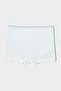 Ecru Lace Women's Tights Shorts