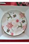New Year's Plate 2-Piece Porcelain Plate Food Presentation Plate with Deer Figure - 2