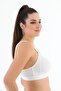 Unpadded, Wireless, Uncuped, Elasticated Bottom Cotton Jersey Shaping Minimizer Bra 1010 - 2