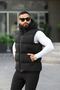 New Season Hooded Waterproof Puffer Vest - 2
