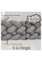 Knitted Protection 640 Cm 5 Pieces Knitted / 120x200 Montessori Mattress Protector - 7