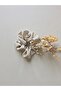 Beige Henna Night Gift Bridesmaid Satin Buckle Set of 10 - 2