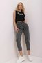 Maria High Waist Smoked Snow Mom Jeans Lycra Colorfast Smoked Extra Comfortable Mom Jeans