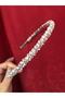 Crystal Embroidered Bridal, Engagement, Henna, Wedding Crown - 4