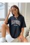 Special Design California West Coast Printed 2023 Summer Season Oversize T-shirt - 5