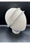 Silver Color Crystal Stone Double Crown Hair Accessory Bridal Engagement Henna - 2