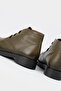 Women's Green Genuine Leather Boots & Booties Size 35-41 - 4