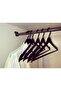 3 Thin Eco Wooden Look Clothes Hangers - 2