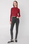 Chartaux My Baby Non-Fading Smoked Skinny Jeans Shows Thinness - 4
