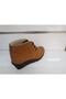 Dolgu Taban Süet Bağcıklı Bot