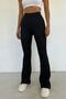 Women's Ribbed Spanish Leg Tights - 3