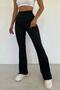 Women's Ribbed Spanish Leg Tights - 5