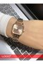 Retro Cord Minimal Women's Wristwatch - 3