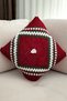 New Year's Themed Hand Knitted 2-Piece Throw Pillow Cover - Without Inner Pillow - 4