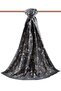 Women's Luxury Medina Silk Shawl Smoke - Beige - 2
