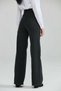 Women's Black High Waist Wide Leg Jeans - 2