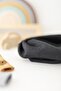 Ribbed Black Neck Collar - 3