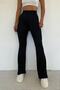 Women's Ribbed Spanish Leg Tights - 7