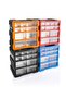 12 Pieces Small Monoblock Drawer Set 267 X 157 X 262h Mmasr-6007 - 4