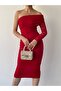 New Season One-Sleeve Tulle Dress - 6