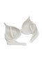 Fanetta Women's Soft Covered Unassisted Bra Ecru New Season - 2