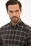 Men's Brown Regular Fit Shirt G021SZ004.000.1157737 - 2