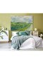 Van Gogh Green Wheat Field Wall Cloth - 2