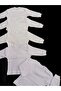 Long Sleeve Shoulder Snaps Crew Neck Baby Top (Pack of 5) - 2