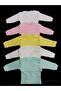 Long Sleeve Shoulder Snaps Crew Neck Baby Top (Pack of 5)