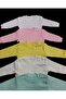 Long Sleeve Shoulder Snaps Crew Neck Baby Top (Pack of 5) - 3