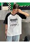 Plus Size Women's Beverages Nice To Drink Printed Sleeves Black Oversize T-shirt - 3